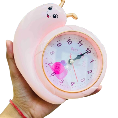 Snail_Clock_Pink